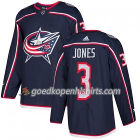 Columbus Blue Jacket Trikots Seth Jones 3 Adidas 2017-2018 Navy Blauw Authentic Shirt - Mannen